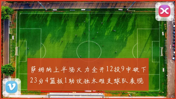 萨姆纳上半场火力全开12投9中砍下23分4篮板1助攻独木难支球队表现不佳